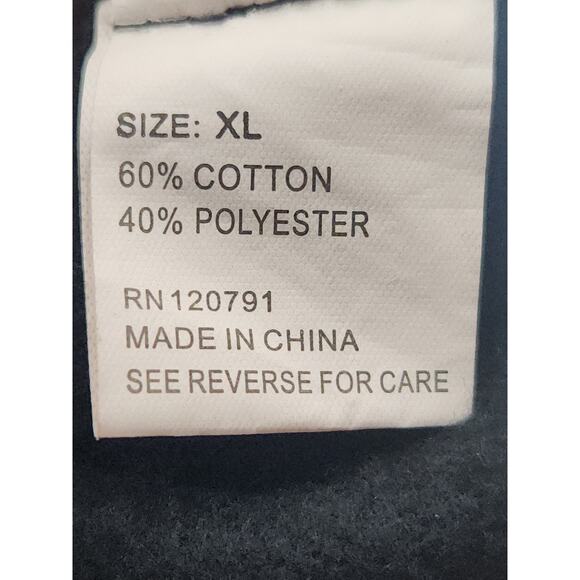 True Rock Cardigan Sweater Men's XL Full Zip Knit  Argyle Design Elbow Patches - Picture 6 of 7